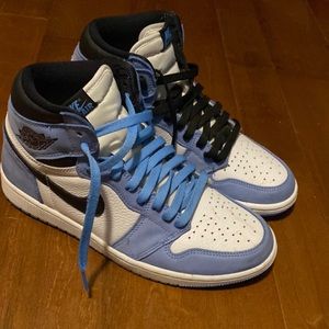 I’m selling a used air Jordan 1 university blue.